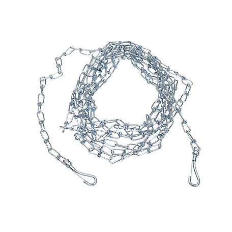 Retriever Twisted Link Dog Tie Out Chain, 3 mm x 15 ft., Up to 50 lb.