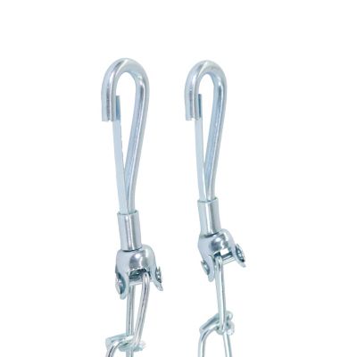 Image showing  Twisted Link Dog Tie Out Chain, 3 mm x 15 ft., Up to 50 lb. Capacity