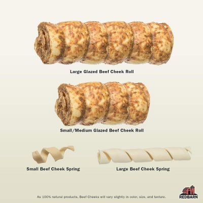 Image showing  Bully Flavored Beef Cheek Roll Small Dog Chew