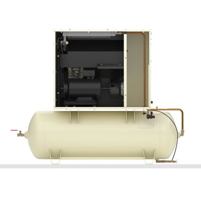 Image showing 7 th Ingersoll Rand UP6-7.5-125 80 gal. 230-1-60 7.5HP Rotary Screw Air Compressor 18003095