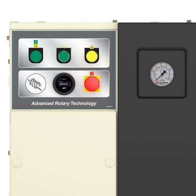 Image showing 8 th Ingersoll Rand UP6-7.5-125 80 gal. 230-1-60 7.5HP Rotary Screw Air Compressor 18003095