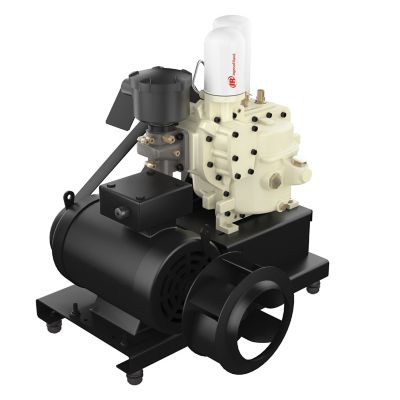 Image showing 9 th Ingersoll Rand UP6-7.5-125 80 gal. 230-1-60 7.5HP Rotary Screw Air Compressor 18003095