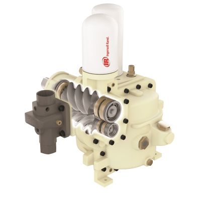 Image showing 9 th Ingersoll Rand UP6-7.5TAS-125 80 gal. 230-1-60 7.5HP Rotary Screw Air Compressor with Dryer 18004226