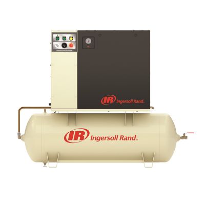 Image showing  7.5 HP 120 gal. 230-1-60 Rotary Screw Air Compressor with Dryer, UP6-7.5TAS-125