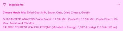 Image showing  Magic Mix Cheese Flavor, 4 oz., All-In-One Powdered Treat Mix For Dogs