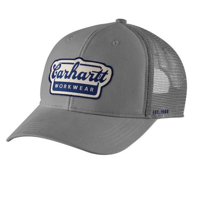 Carhartt Men's Rugged Flex Twill Script Patch Trucker Hat