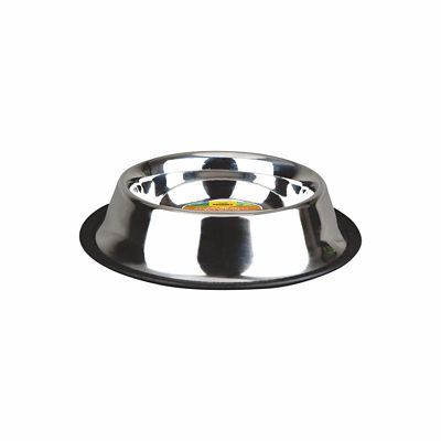 Advance Pet Product Non Skid Traditional Stainless Steel Bowl