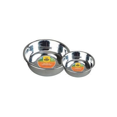 Image showing  Stainless Steel Heavy Feeding Bowl