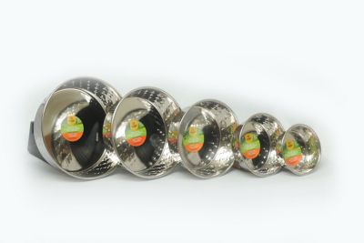 Image showing  Diamond Embossed Stainless Steel Bowl