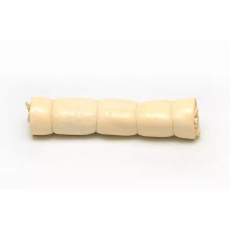 Advance Pet Product Water Buffalo Cheek Roll Natural 12" Bulk Unwrapped Not Shrink Wrapped Dog Bones Rawhide & Rawhide Alternative