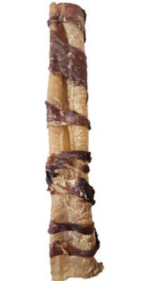 Advance Pet Product Water Buffalo Trachea 12 in. Wrapped with Jerky Bulk, No Packaging