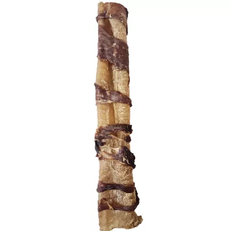 Advance Pet Product Water Buffalo Trachea 12 in Packed with dried bulk without packaging Dog Bones Rawhide & Rawhide Alternative