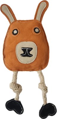 Advance Pet Product Toss & Chew Rabbit Leather Toy