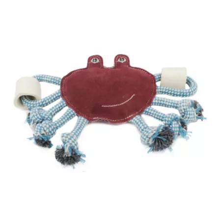 Advance Pet Product Retrieves and Chews Natural Bone Crab Dog Chew Toys