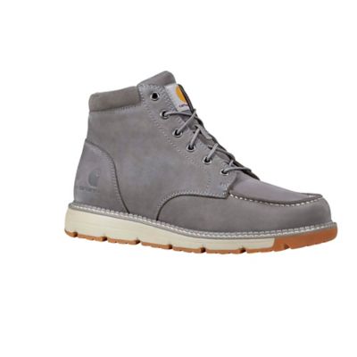 Carhartt Men's Millbrook Moc Toe Wedge Boots, 5 in., 14 M,Gray at