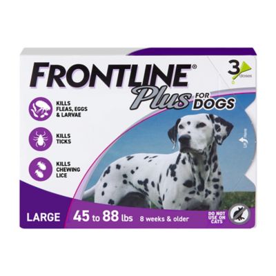 Frontline Plus for Large Dogs, 45 lb 