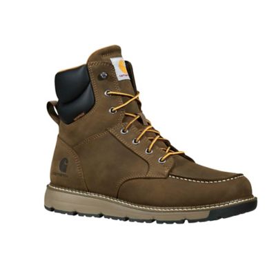 Carhartt Work Boots Men\'s 10.5 Brown 8\