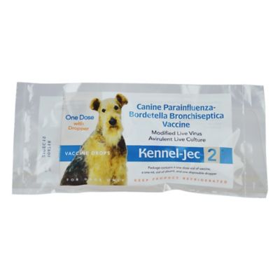 Durvet Kenne-Jec 2 Kennel Cough Dog Vaccine, 1 Dose with Dropper