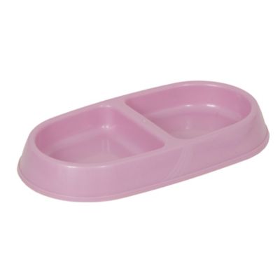 Image showing  Lightweight Dishwasher Safe Double Diner Pet Bowls, 0.88 Cup, 2-Bowls