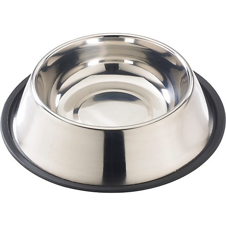 Spot No Tip Mirror Finish Dishwasher Safe Stainless Steel Dog Food Bowl, 20 Cups, 1 pk.