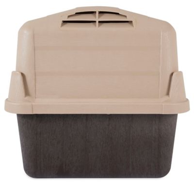 Image showing  Petbarn 3 Outdoor Polypropylene Dog House, 15 lb. to 25 lb.