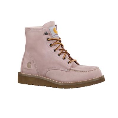 Carhartt Women s Moc Toe Wedge Boots 6 in. FW6146 W at Tractor Supply Co