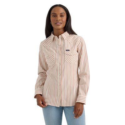 Image showing  Women's Horse Yoke Slim Western Snap Shirt