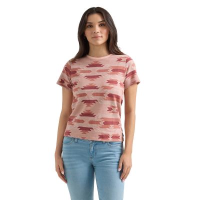 Wrangler Women's Western Allover Print Tee
