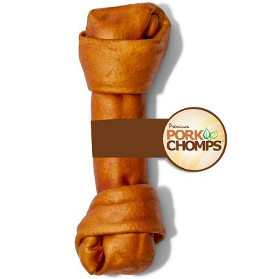 Pork Chomps Pork Knot 11 - 12 in. Smoked