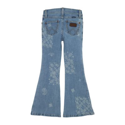 Image showing  Girl's Bandana Flare Jean