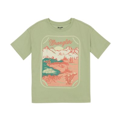 Wrangler Girl's Western Graphic Relaxed Tee
