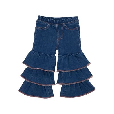 Wrangler Little Girl's Tiered Flare Jean