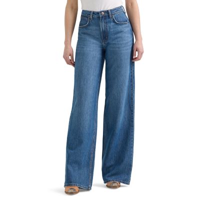 Wrangler Women's Retro Bailey High Rise Wide Leg Jean