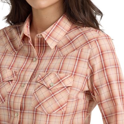 Image showing  Women's Essential Western Snap Plaid Shirt