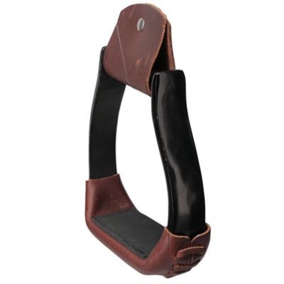 Image showing  2 in. Deep Tread Angled Aluminum Stirrups