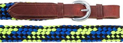 Image showing  Flat Braided Trail Reins With Buckle Ends