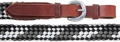 Image showing  Flat Braided Trail Reins With Buckle Ends