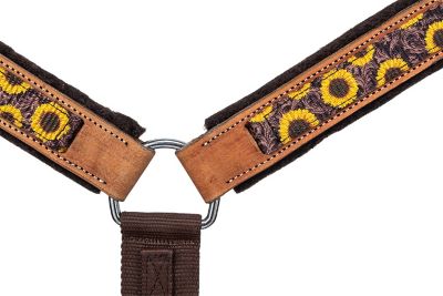 Image showing  Hybrid Breastcollar With Print And Leather