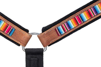 Image showing  Hybrid Breastcollar With Print And Leather