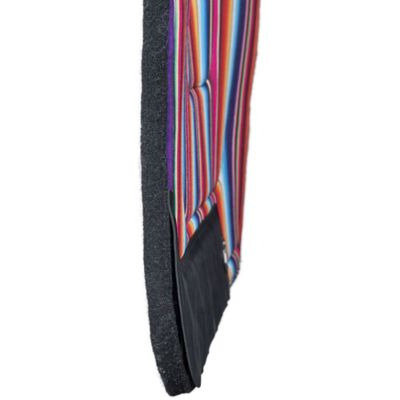 Image showing  Serape Print & Felt Saddle Pad