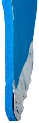 Image showing  Acid Wash Cowhide & Felt Saddle Pad