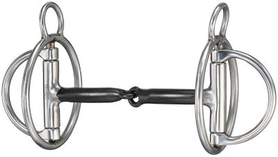 Image showing  Hybrid Snaffle Mouth and Fixed Ring Bit