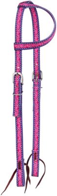 Image showing 1 th Tough1 Nylon Printed Single Ear Headstall