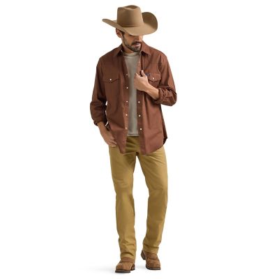 Wrangler Men's Premium Performance Tough Comfort Slim Fit Canvas Jean