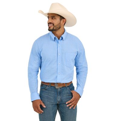 Wrangler Men's Cody Johnson One Pocket Button Down Shirt