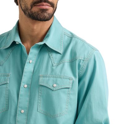 Image showing  Men's Premium Retro Western Snap Shirt