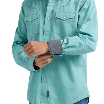 Image showing  Men's Premium Retro Western Snap Shirt