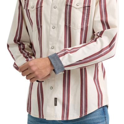 Image showing  Men's Premium Retro Western Snap Shirt