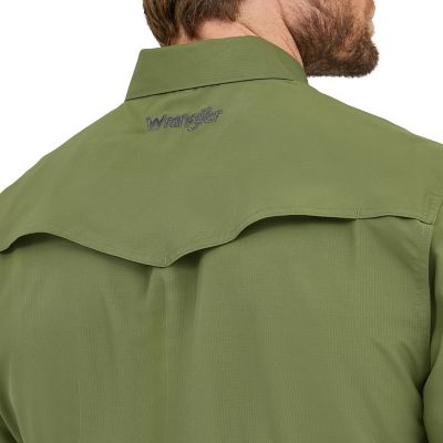 Image showing 3 th Wrangler Men's Performance Snap Short Sleeve Shirt