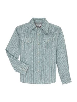 Image showing  Boy's 20X Western Snap Print Shirt